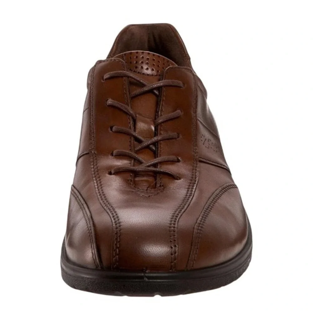ECCO Shoes Women's Size 41 US‎ 10/10.5 Brown Leather Sky Comfort Lace Up Shoes